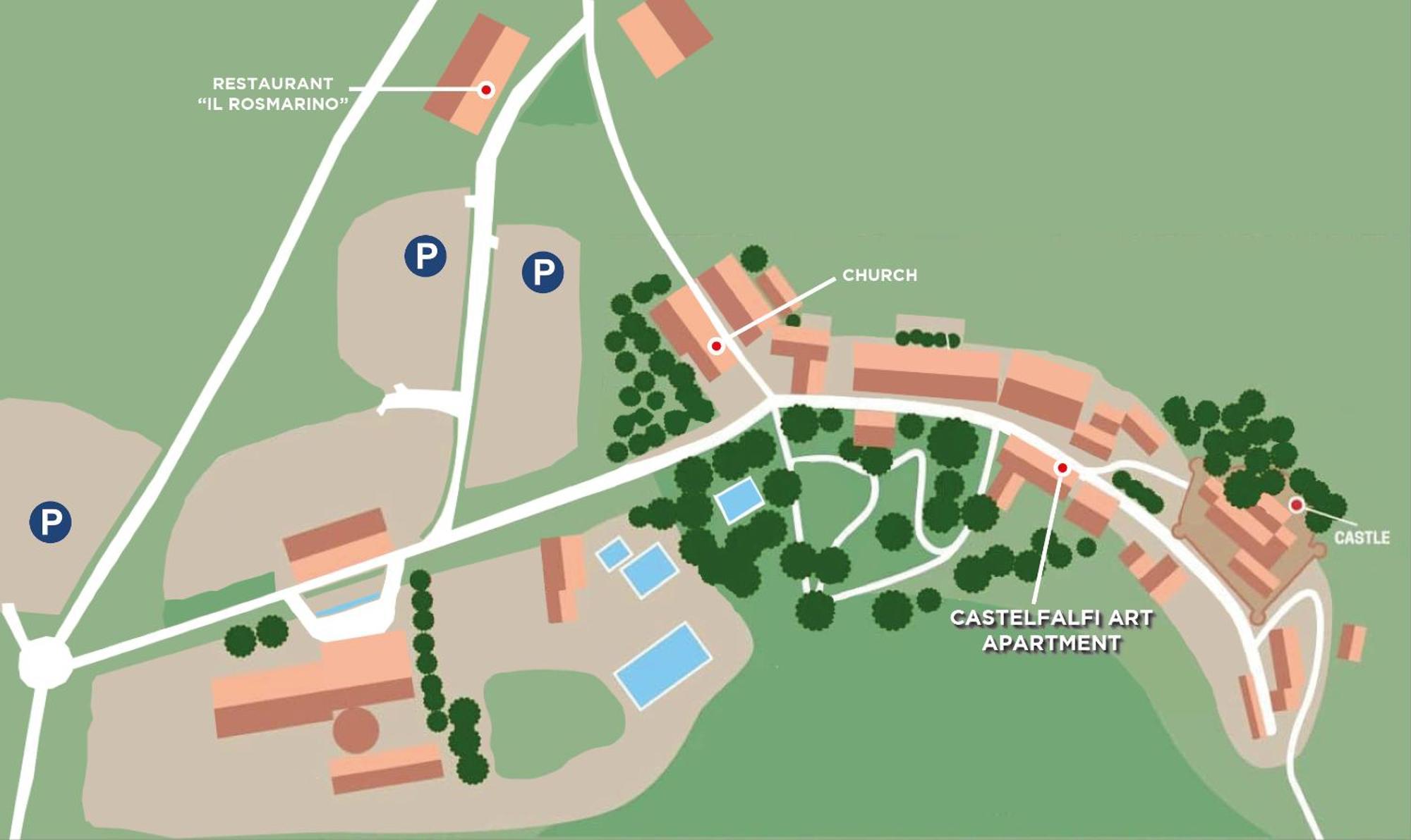 Castelfalfi Art Apartment ภายนอก รูปภาพ